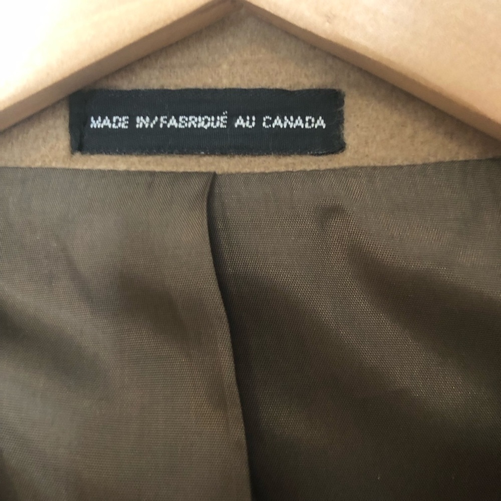 Vintage Moore’s Wool and Camel Hair Tan Blazer Size 44 - Picture 13 of 16